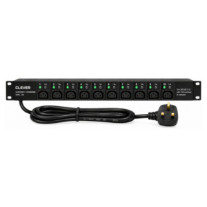 Clever (China) 1U 10-Way IEC C13 Rack PDU with Overload Protection and BS1363 Plug - AUE2250C1-10AHBEMB price in srilanka