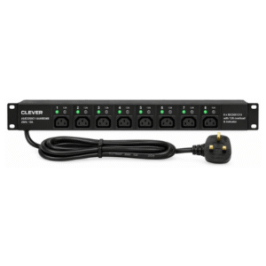 Clever (China) 1U 8-Way IEC C13 Rack PDU with Overload Protection and BS1363 Plug - AUE2250C1-8AHBEMB price in srilanka