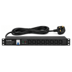 Clever (China) 1U 8-Way IEC C13 Rack PDU with 16A MCB and Surge Protector - AUE2250C2-08AHBGHB price in srilanka