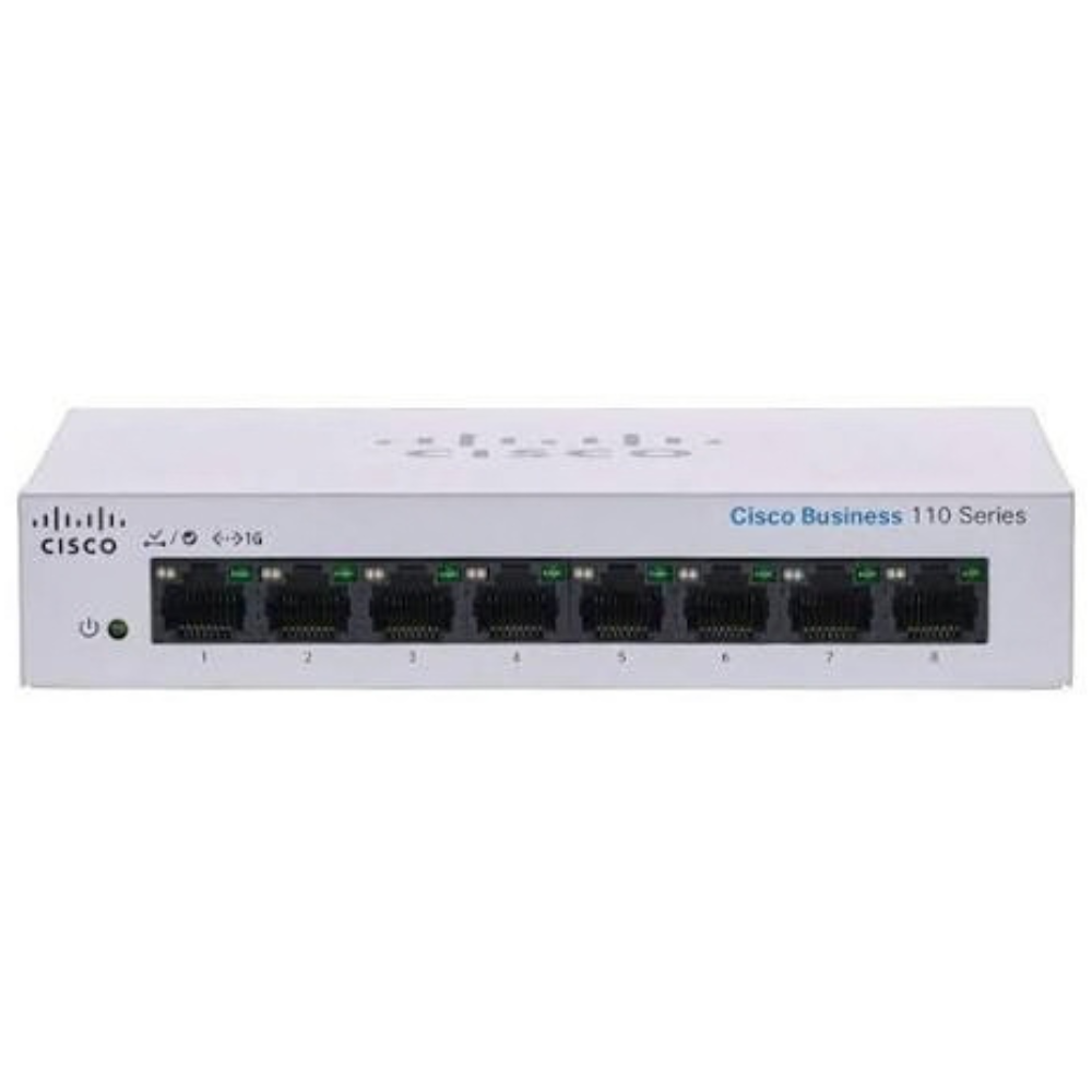 Cisco 8-Port Gigabit Unmanaged Desktop Network Switch-CBS110-8T-D-EU price in srilanka