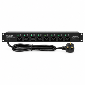 Clever (China) 1U 8-Way IEC C13 Rack PDU with Overload Protection and BS1363 Plug - AUE2250C1-8AHBEMB price in srilanka
