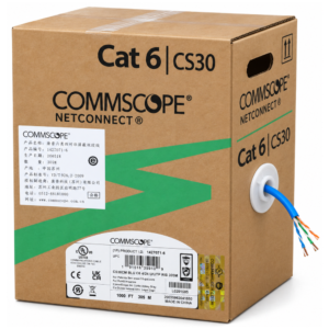 CommScope Netconnect Cat 6 U/UTP 24AWG Network Cable Box 305M Blue – CS30CM / 1427071-6 price in srilanka