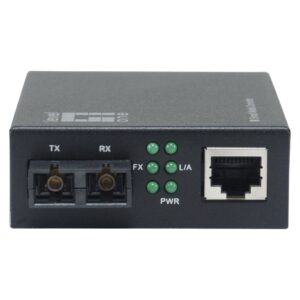 Level One (Germany) Smart Managed Gigabit RJ45-to-SC Multi-Mode Fiber Media Converter, 500 m - GVM-2001 price in srilanka