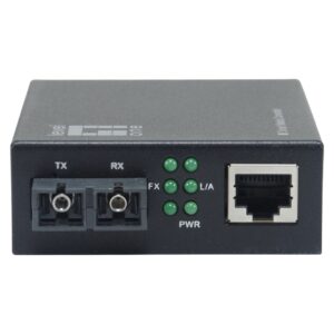 Level One (Germany) Smart Managed Gigabit RJ45-to-SC Single-Mode Fiber Media Converter, 20 km - GVM-2002 price in srilanka