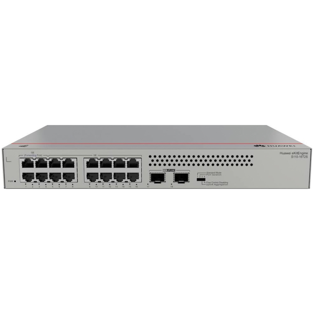 Huawei eKitEngine 16-Port Gigabit Unmanaged Switch with 2SFP-S110-16T2S price in srilanka