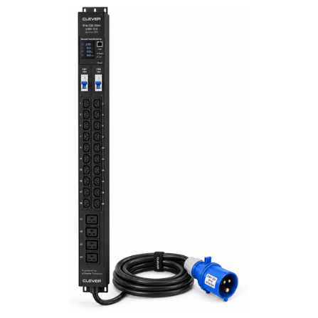 Clever (China) IFIA 0U 24-Way IEC C13/C19 Remote Total Monitoring PDU - IFIA-130-2004 price in srilanka