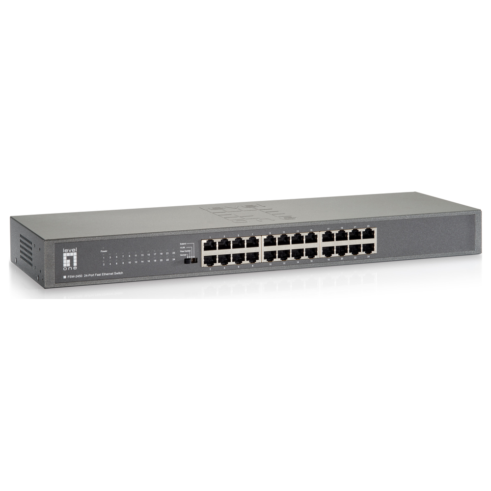 Level One (Germany) 24-Port Fast Ethernet Unmanaged Rackmount Switch - FSW-2450 price in srilanka