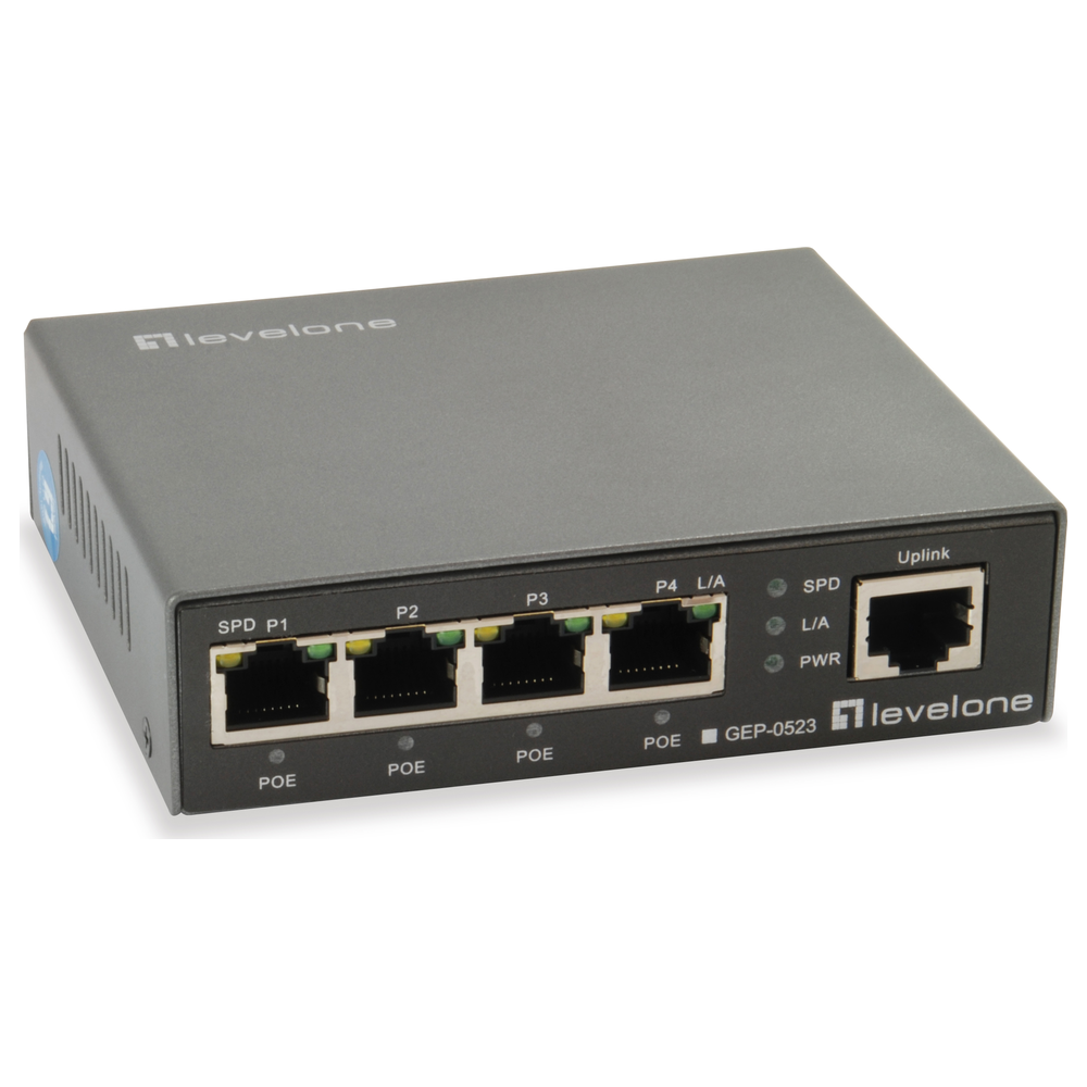 Level One (Germany) 5-Port Gigabit PoE Unmanaged Switch - GEP-0523 price in srilanka