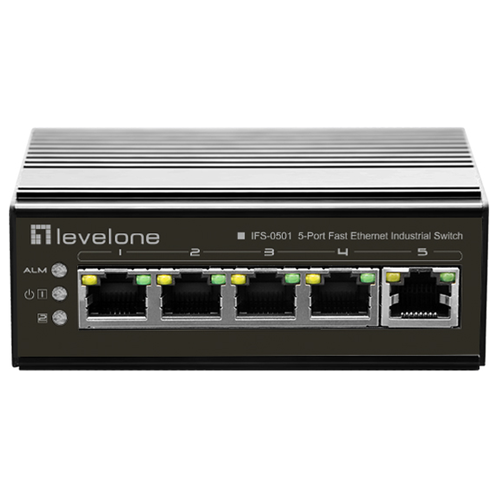 Level One (Germany) 5-Port Industrial Fast Ethernet Unmanaged Switch - IFS-0501 price in srilanka