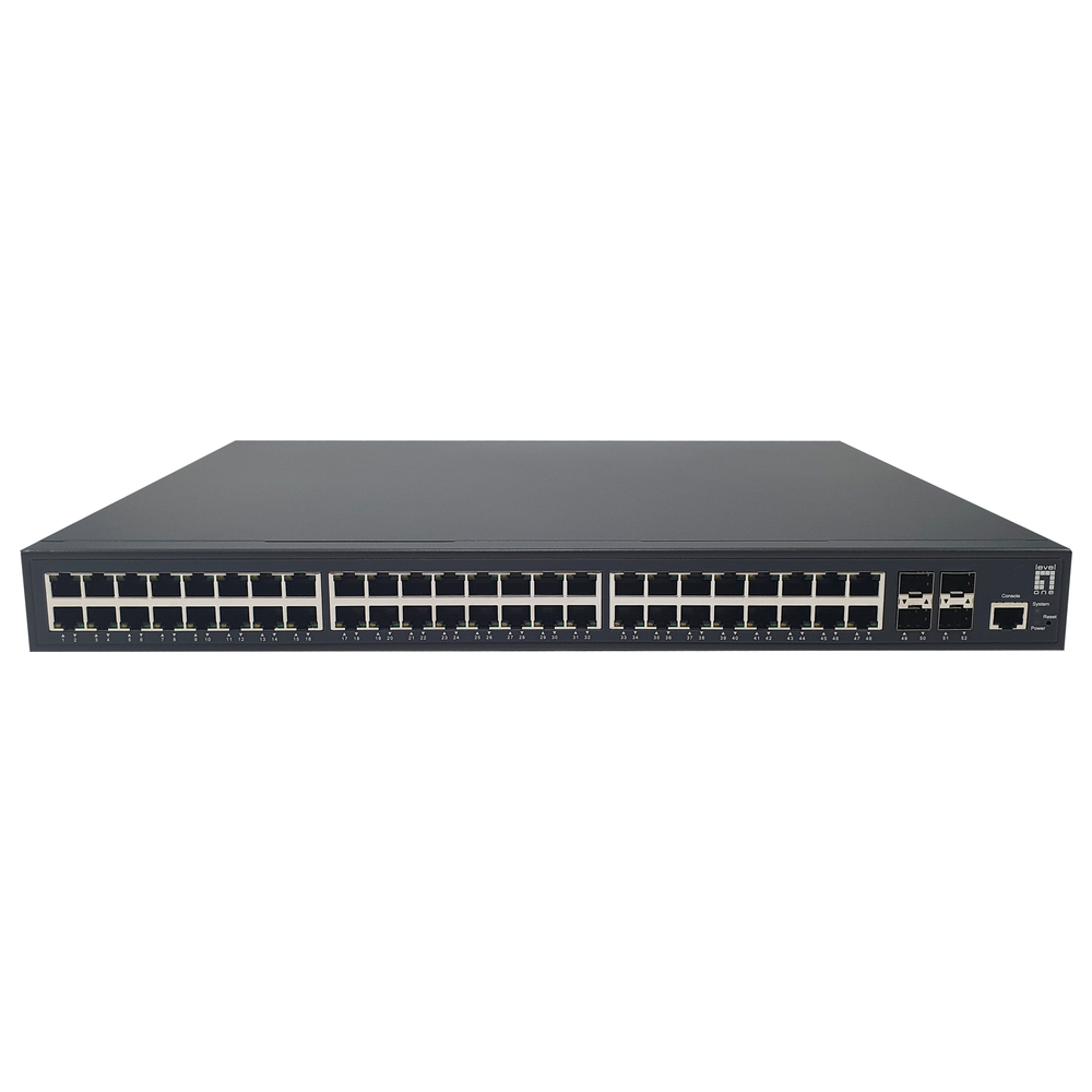 Level One (Germany) 52-Port Gigabit PoE L3 Lite Managed Switch with 4 10G SFP+ Uplinks - GTP-5271 price in srilanka