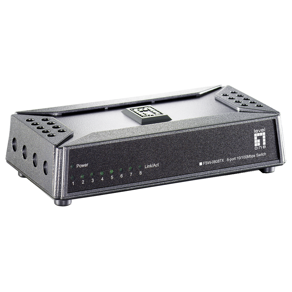 Level One (Germany) 8-Port Fast Ethernet Unmanaged Desktop Switch - FSW-0808TX price in srilanka