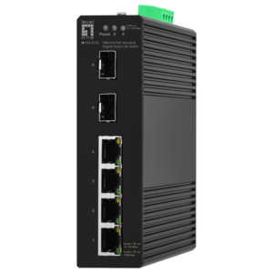 Level One (Germany) Hilbert 6-Port Industrial Gigabit Smart Lite Managed Switch with 2 SFP Slots - IGS-2106 price in srilanka