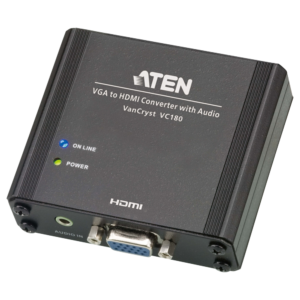 ATEN (Taiwan) VGA/Audio to HDMI Converter - VC180 price in srilanka