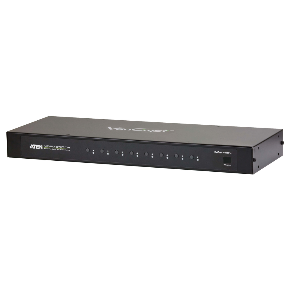 ATEN (Taiwan) 8-Port VGA/Audio Switch with Auto Switching - VS0801A price in srilanka