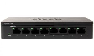 Cisco SF95D-08 eight-port Fast Ethernet desktop switch