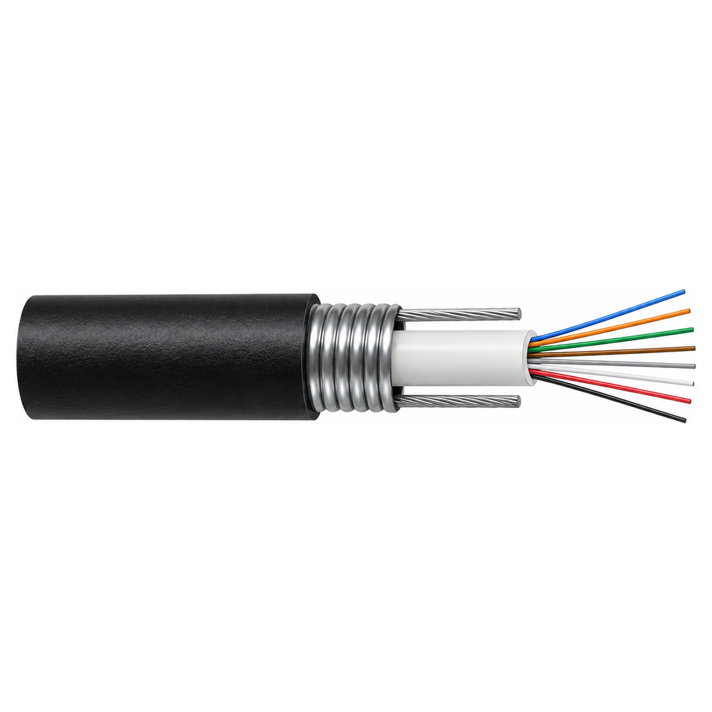 IKCOM (Canada) 8C Outdoor Single Mode 9/125 Armoured Fiber Optic Cable PE Per Meter - IK-FOC-GYXTW-08-09P price in srilanka