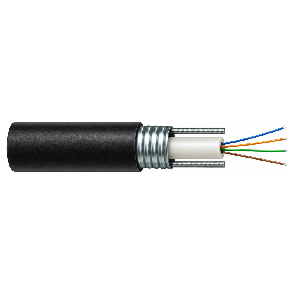 IKCOM (Canada) 4C Outdoor Multimode OM3 50/125 Armoured Fiber Optic Cable PE Per Meter - IK-FOC-GYXTW-04-MM price in srilanka