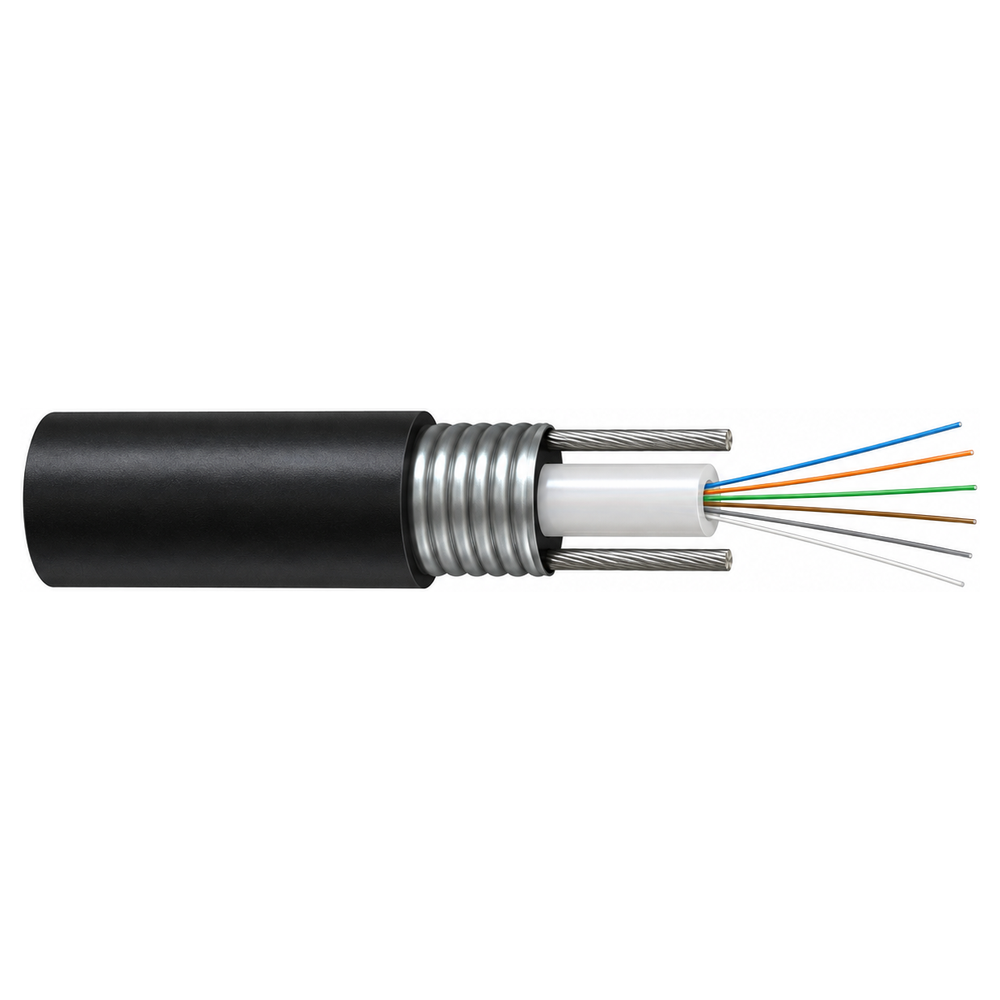 IKCOM (Canada) 6C Outdoor Multimode OM3 50/125 Armoured Fiber Optic Cable PE Per Meter - IK-FOC-GYXTW-06-MM price in srilanka