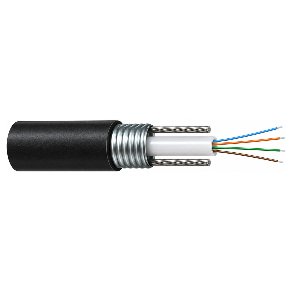 IKCOM (Canada) 4C Outdoor Multimode OM4 50/125 Armoured Fiber Optic Cable PE Per Meter - IK-FOC-GYXTW-04-MM price in srilanka