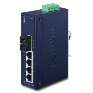 PLANET ISW-511 industrial five-port fiber switch, manufacturer ISW-511 family photo