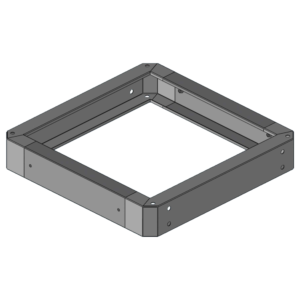 TIMIK (Canada) 19" Rack Plinth 100mm 600x800mm - 19A PL68 price in srilanka