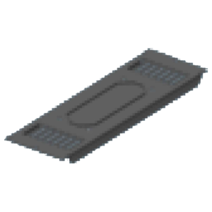 TIMIK (Canada) Top & Bottom Cable Entry Plate with louvers-Middle Entry 440x130mm - 19A TBCPM price in srilanka