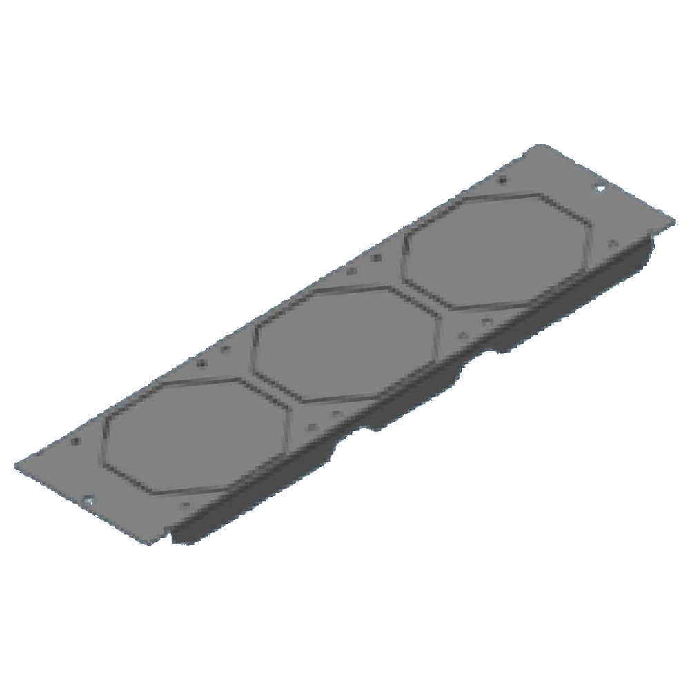 TIMIK (Canada) Top & Bottom Fan Plate Semi Punched No Fans 440x130mm - 19A TBFPS price in srilanka