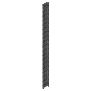 TIMIK (Canada) Vertical Cable Management Tray with wire guides 150mm 18U - 19A VCMWG18U price in srilanka