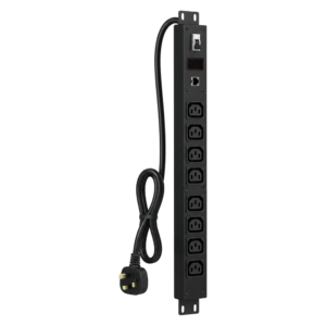 TIMIK (Canada) Switched PDU 8 Ports x IEC 320-C13 Sockets & Input Type G (BS1363) Plug & 10A & 1xCB 230V Vertical (0U) mountable with Digital Ammeter & SNMP - AMz-1023G/SW-08-1 price in srilanka
