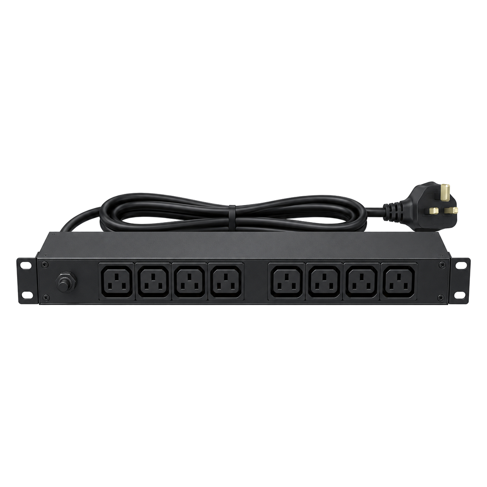 TIMIK (Canada) Basic PDU 8 Ports x IEC 320-C13 Sockets & Input Type G (BS1363) Plug & 16A & 1xCB 230V Horizontal (1U) and Vertical (0U) Rack mountable - B1H-1323G-08N1 price in srilanka
