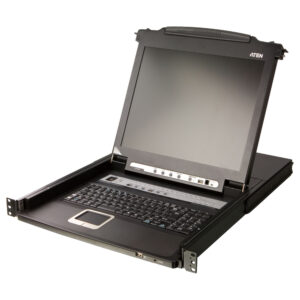 ATEN (Taiwan) 16-Port 17-Inch PS/2 USB VGA LCD KVM Switch - CL5716M price in srilanka
