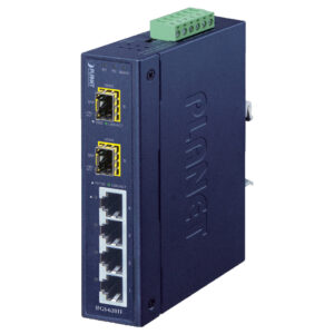 PLANET (Taiwan) 6-Port Industrial Unmanaged Ring Switch with 2 SFP Slots - IFGS-620TF price in srilanka