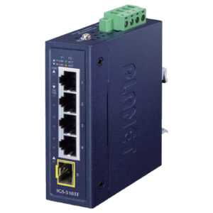 PLANET (Taiwan) 5-Port Industrial Unmanaged Gigabit SFP Switch - IGS-510TF price in srilanka