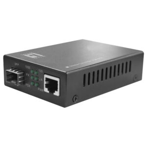 Level One (Germany) Gigabit PoE Media Converter with SFP Slot - GVT-2012 price in srilanka