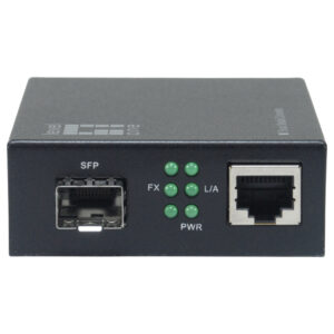 Level One (Germany) Smart Managed Gigabit RJ45 to SFP Media Converter - GVM-2000 price in srilanka