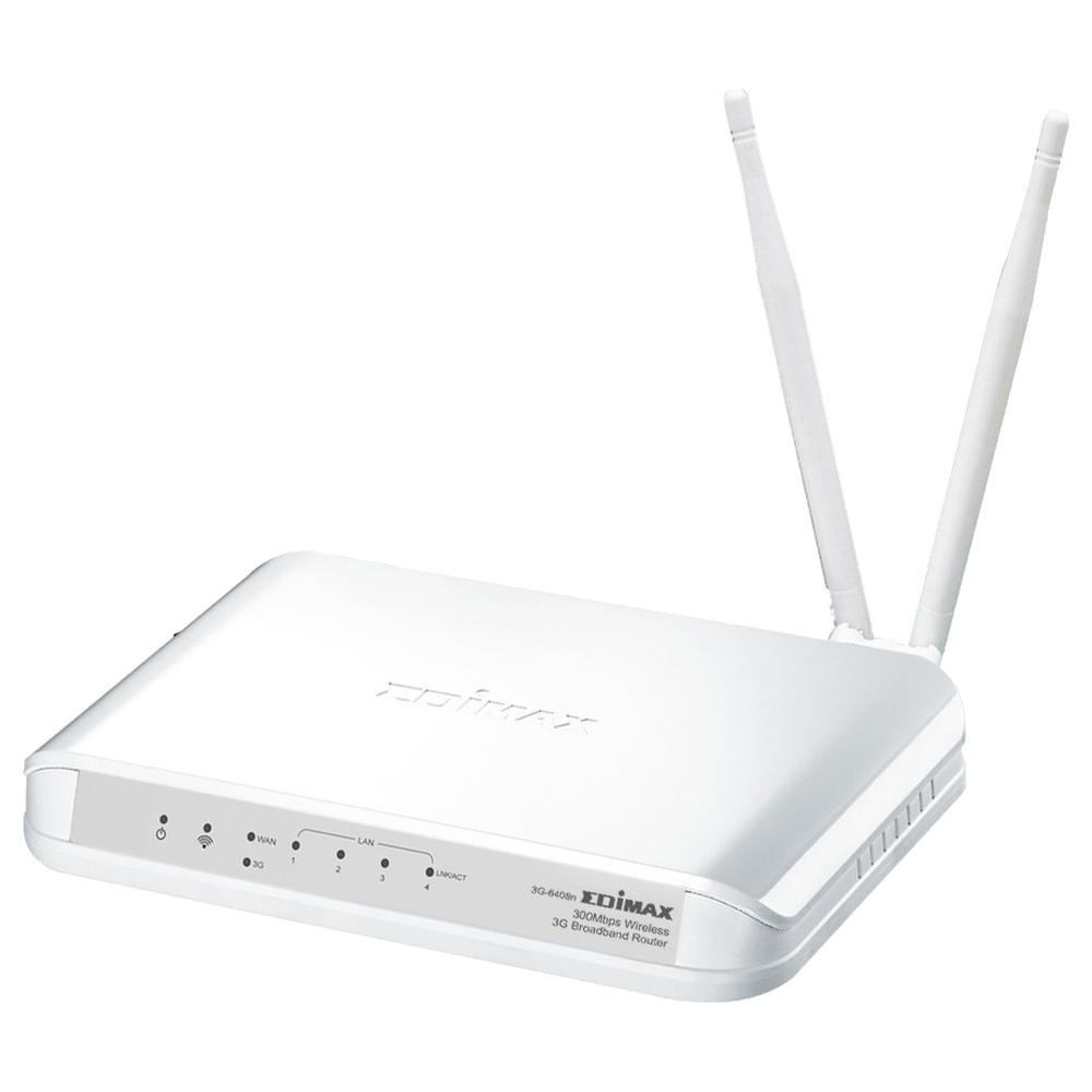 Edimax (Taiwan) N300 Wireless 3G iQ Router - 3G-6408n price in srilanka