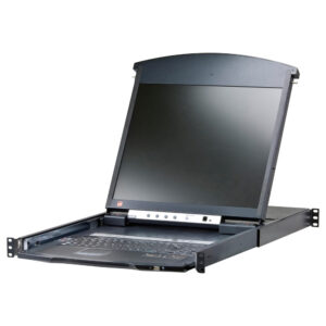 ATEN (Taiwan) 8-Port 17-Inch Dual Rail LCD KVM over IP Switch - KL1508AIM price in srilanka