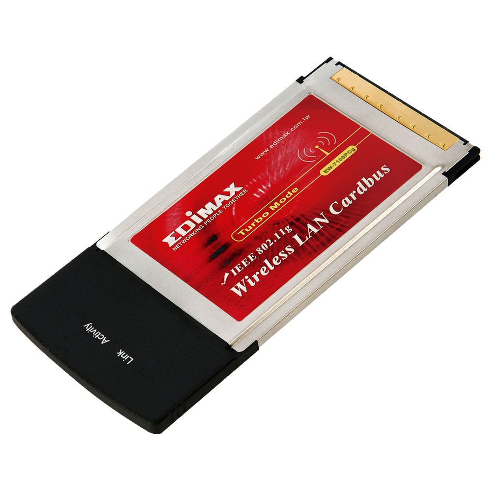 Edimax (Taiwan) 54Mbps Wireless CardBus Adapter - EW-7108PCg price in srilanka