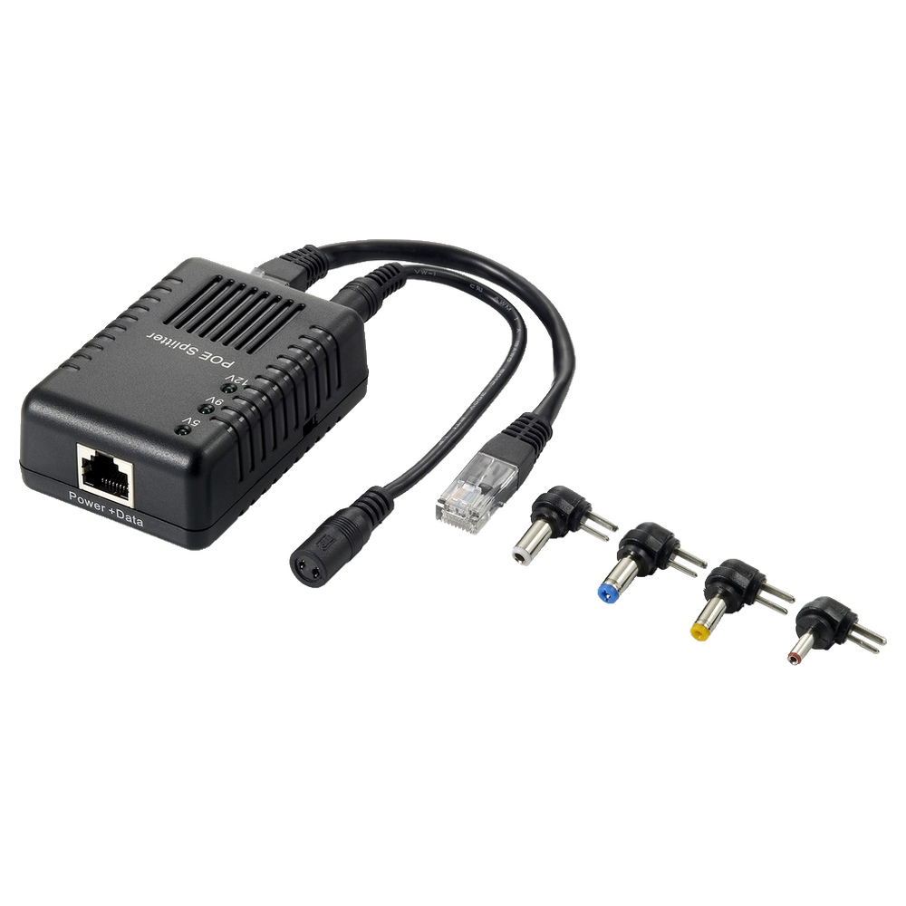 Level One (Germany) Fast Ethernet PoE Splitter with 5V/9V/12V Output - POS-1002 price in srilanka