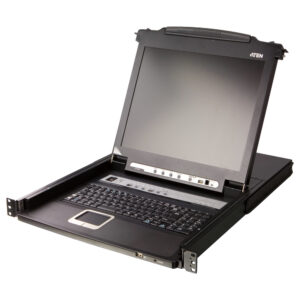 ATEN (Taiwan) 8-Port 17-Inch PS/2 USB VGA LCD KVM Switch - CL5708M price in srilanka