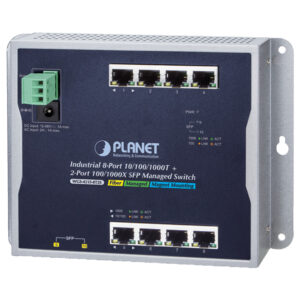 PLANET (Taiwan) 10-Port Industrial Managed Gigabit Wall Mount Switch - WGS-4215-8T2S price in srilanka