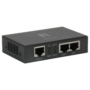 Level One (Germany) 2-Port 10/100Mbps PoE+ Repeater - POR-0103 price in srilanka