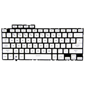 Asus ROG Flow X13 GV302 GV302XV GV302XU White Backlit Laptop Keyboard price in srilanka