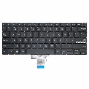 Asus (Taiwan) VivoBook M3400 M3401 K3400 X3400 M7400 X7400 Black Backlit Laptop Keyboard (6M) price in srilanka