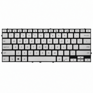 Asus (Taiwan) Zenbook UX431 Silver Backlit Laptop Keyboard (6M) price in srilanka