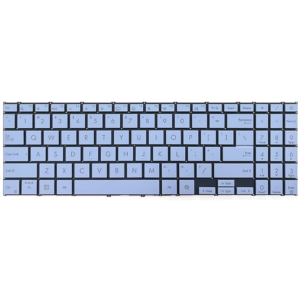 Asus Vivobook S 15 OLED M5506UA S5506 S5507 S 16 OLED S5606 Blue Backlit Laptop Keyboard price in srilanka