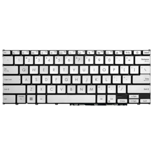 Asus Zenbook 14 Flip OLED UP3404 UP3404VA Silver Backlit Laptop Keyboard price in srilanka