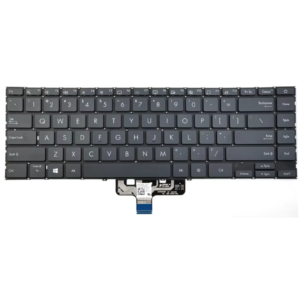 Asus Zenbook 14 Q408/Q408U/Q408UG/Q407/Q407I/Q407IQ US backlit QWERTY keyboard front view.