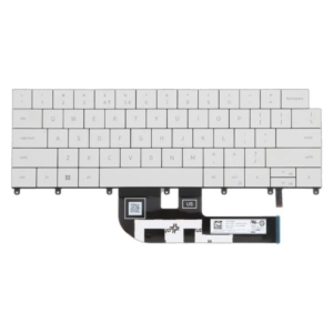 Dell (USA) XPS 14 9440 White Backlit Laptop Keyboard (6M) front view price in srilanka