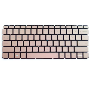 HP (USA) Envy 13-AB Gold Backlit Laptop Keyboard (6M) front view price in srilanka